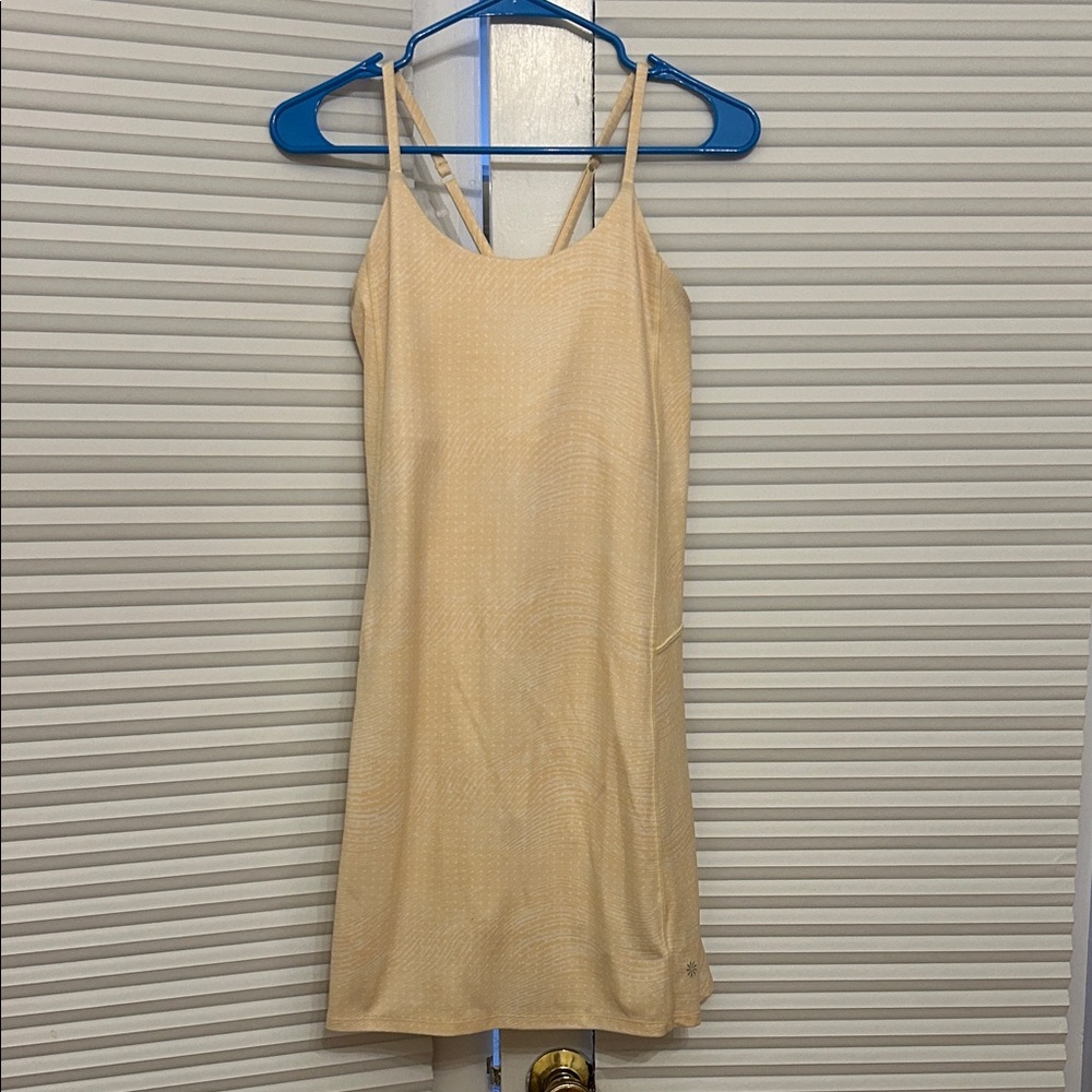 Athleta Kids Casual Dress in Light Tan